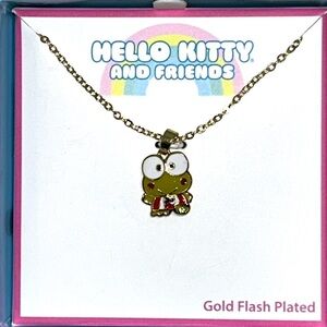 Hello‎ Kitty and Friends Gold Flash Plated Necklace